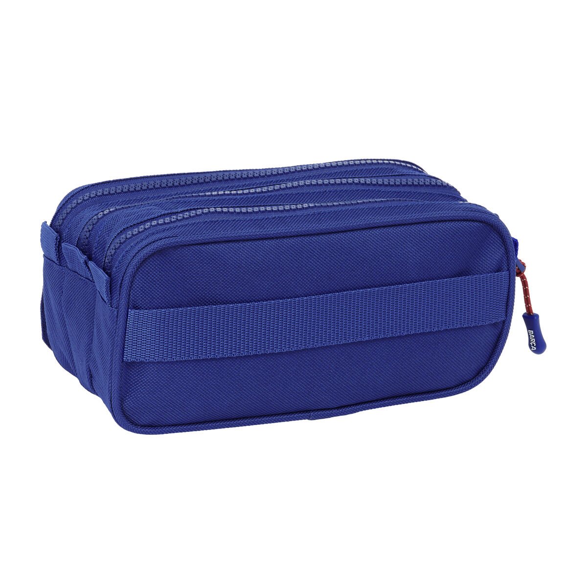 Tredubbel Carry-all F.C. Barcelona 24/25 Rödbrun Marinblå 21,5 x 10 x 8 cm - 2