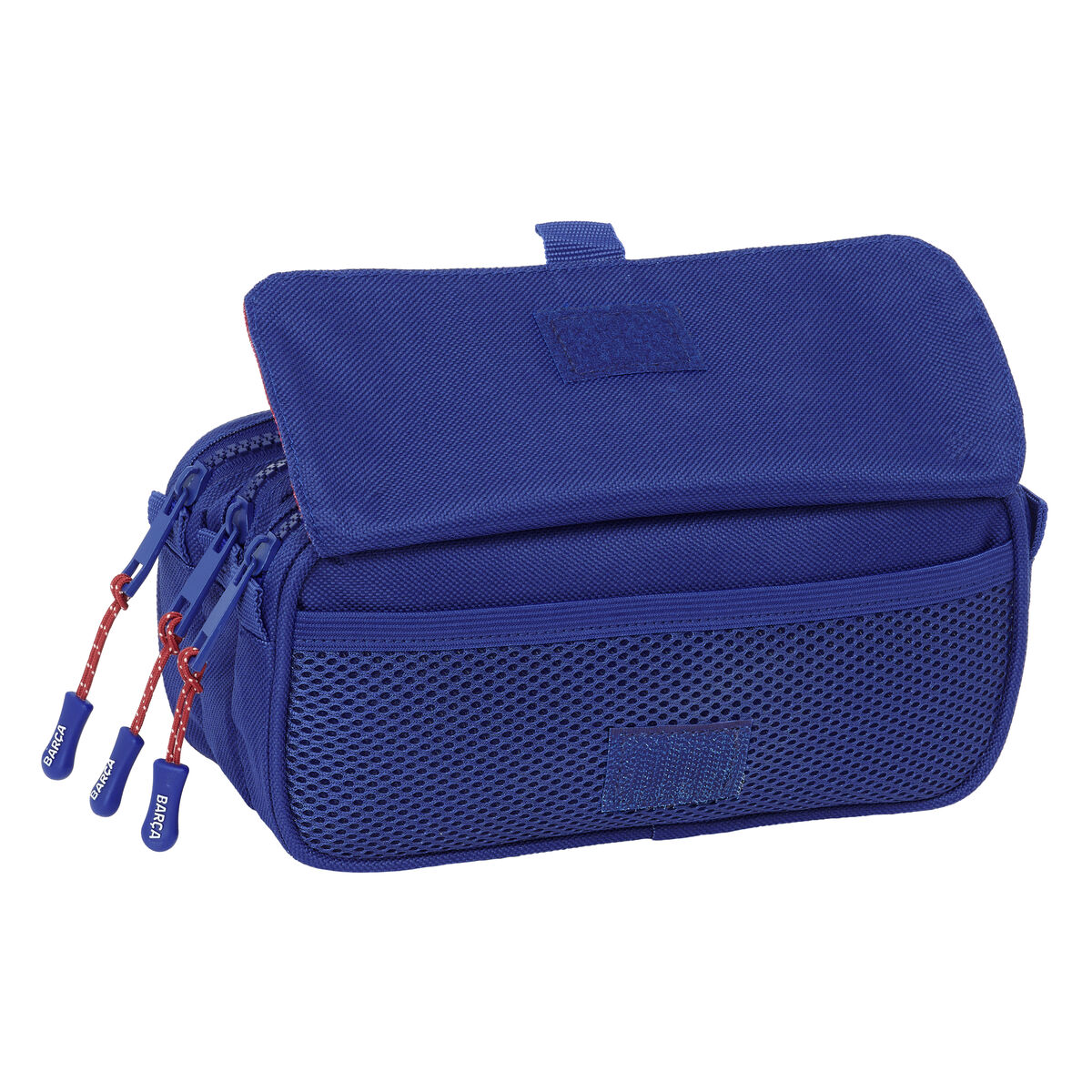 Tredubbel Carry-all F.C. Barcelona 24/25 Rödbrun Marinblå 21,5 x 10 x 8 cm - 4