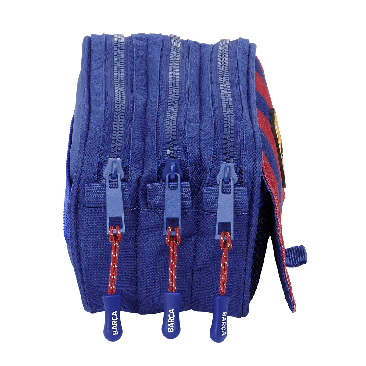 Tredubbel Carry-all F.C. Barcelona 24/25 Rödbrun Marinblå 21,5 x 10 x 8 cm - 3