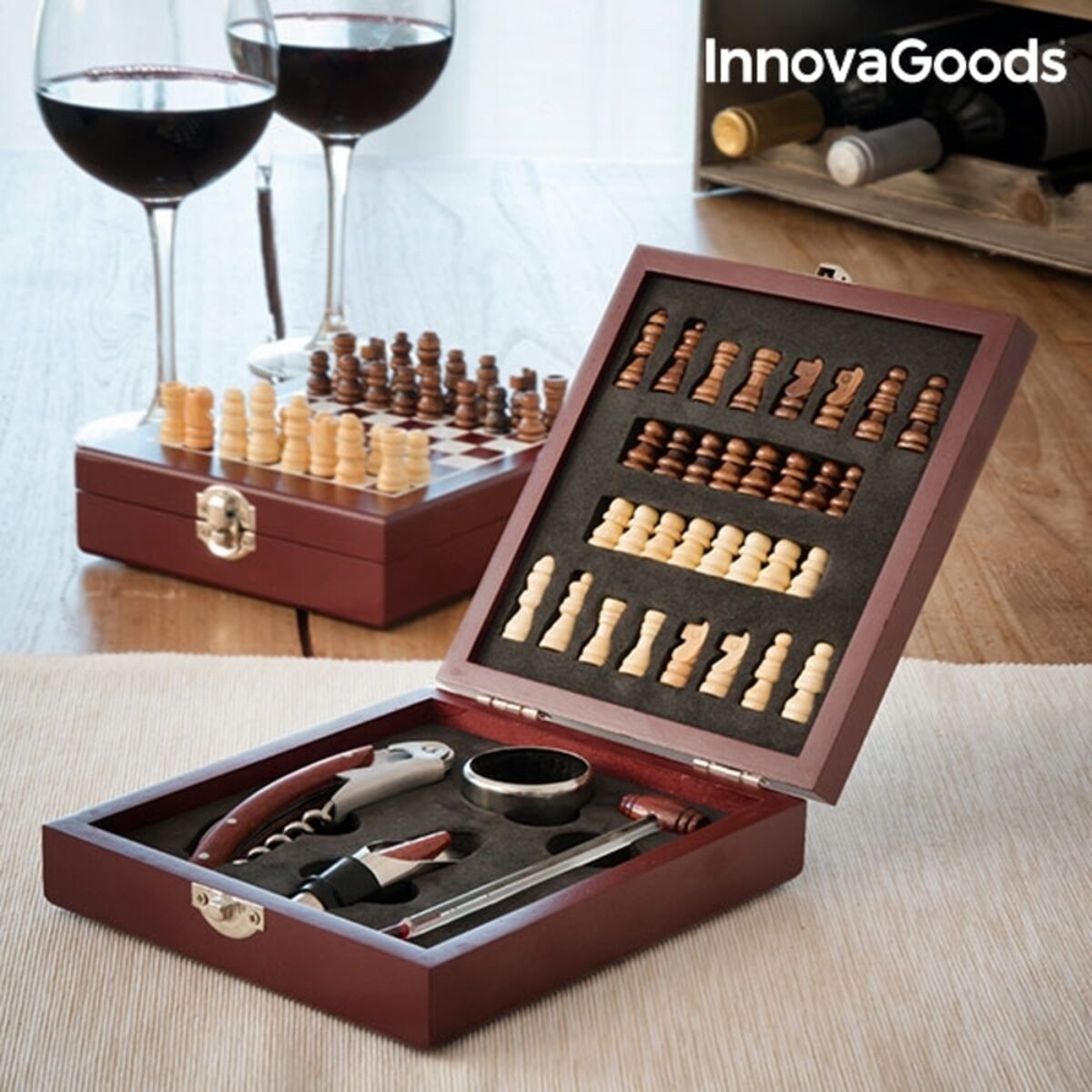 Vinset Med Schack InnovaGoods 37 Delar - 17