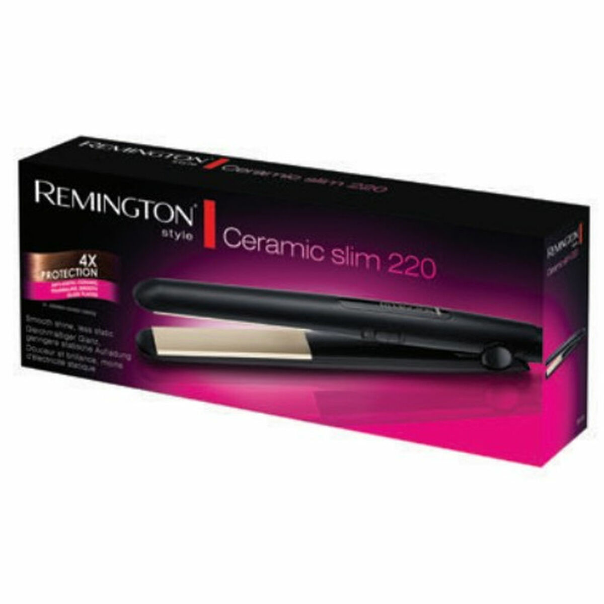 Hår platt järn i keramik Remington 45333560100 40 W - 3