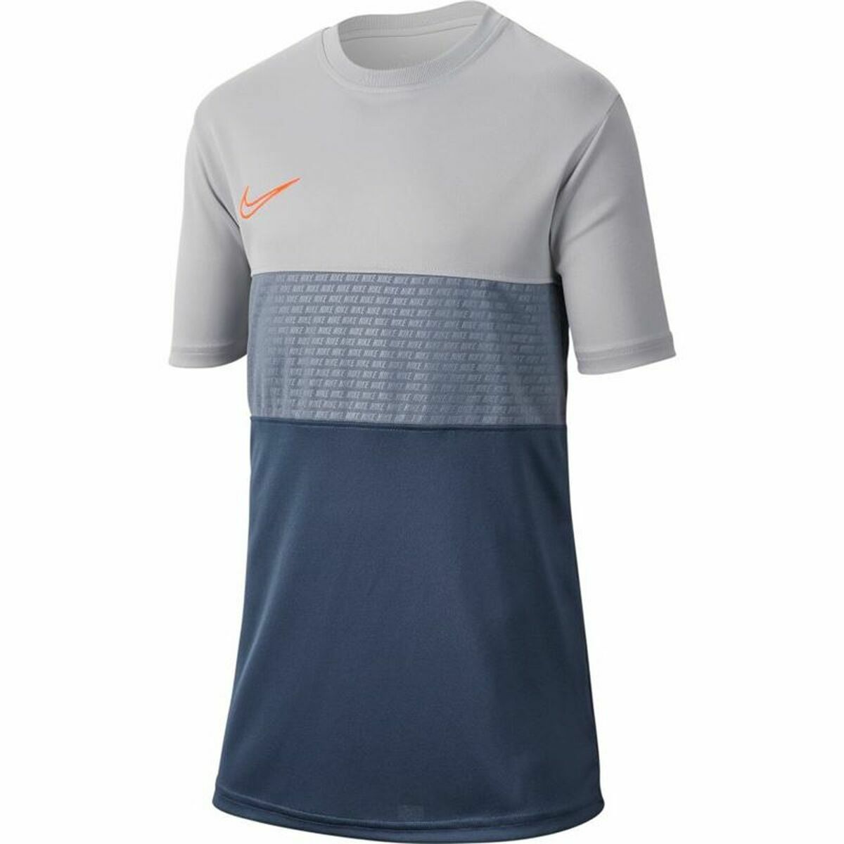 Barn T-shirt med kortärm Nike Dry Academy Mörkgrå - 6