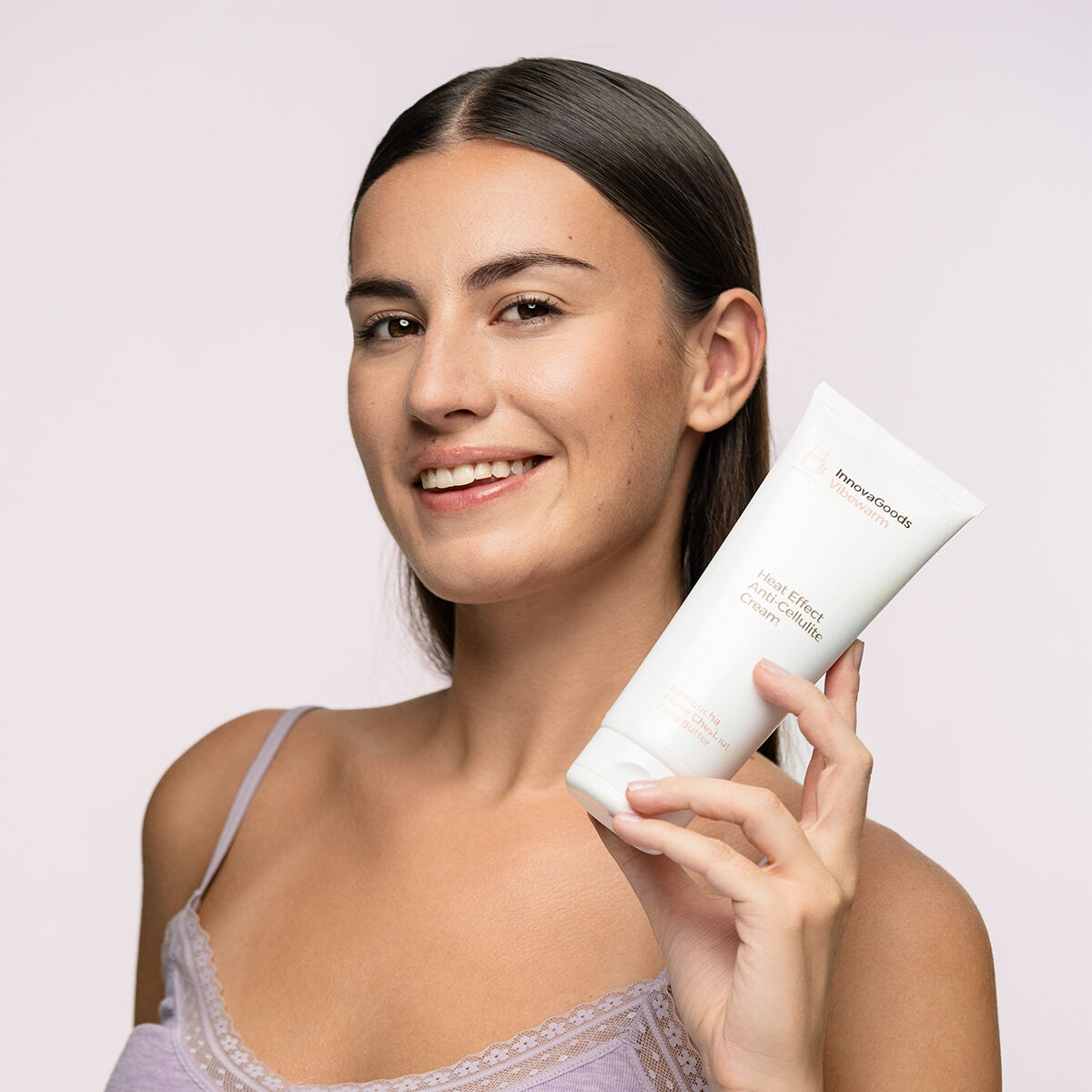 Anti-cellulitkräm Värmeeffekt Kombucha Vibewarm InnovaGoods 200 ml - 2