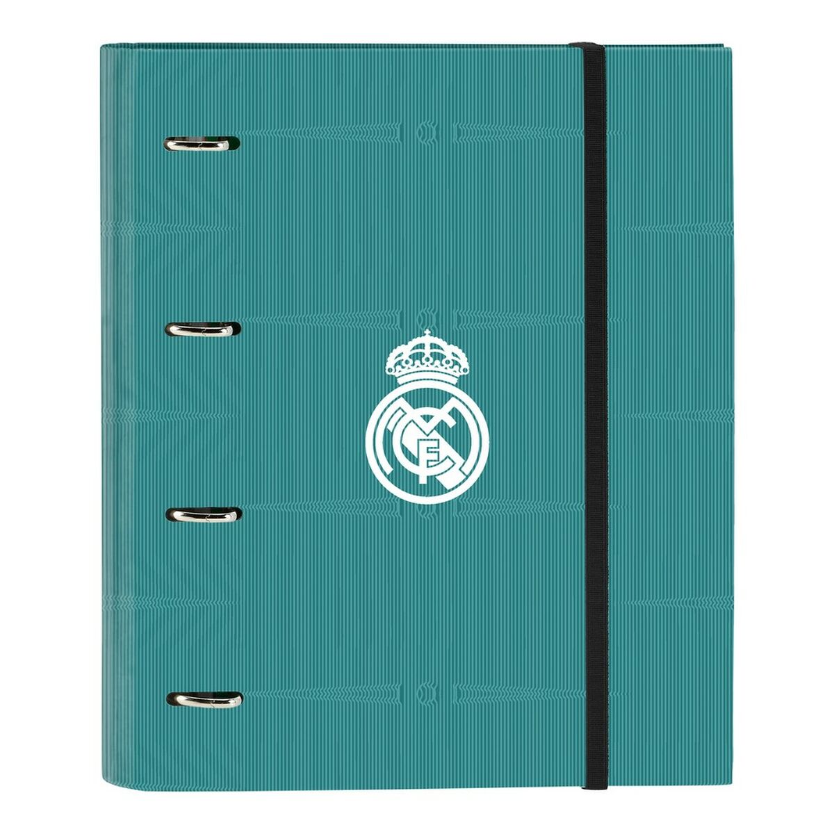 Ringpärm Real Madrid C.F. Vit Turkosgrön 27 x 32 x 3.5 cm (30 mm) - 3