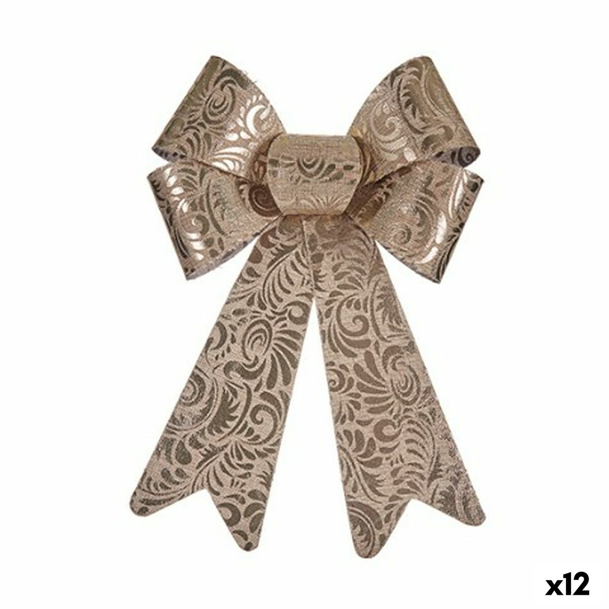 Hängdekoration Krist+ HJ1-12010 Brons PVC Lasso 16 x 24 x 4 cm (12 antal)
