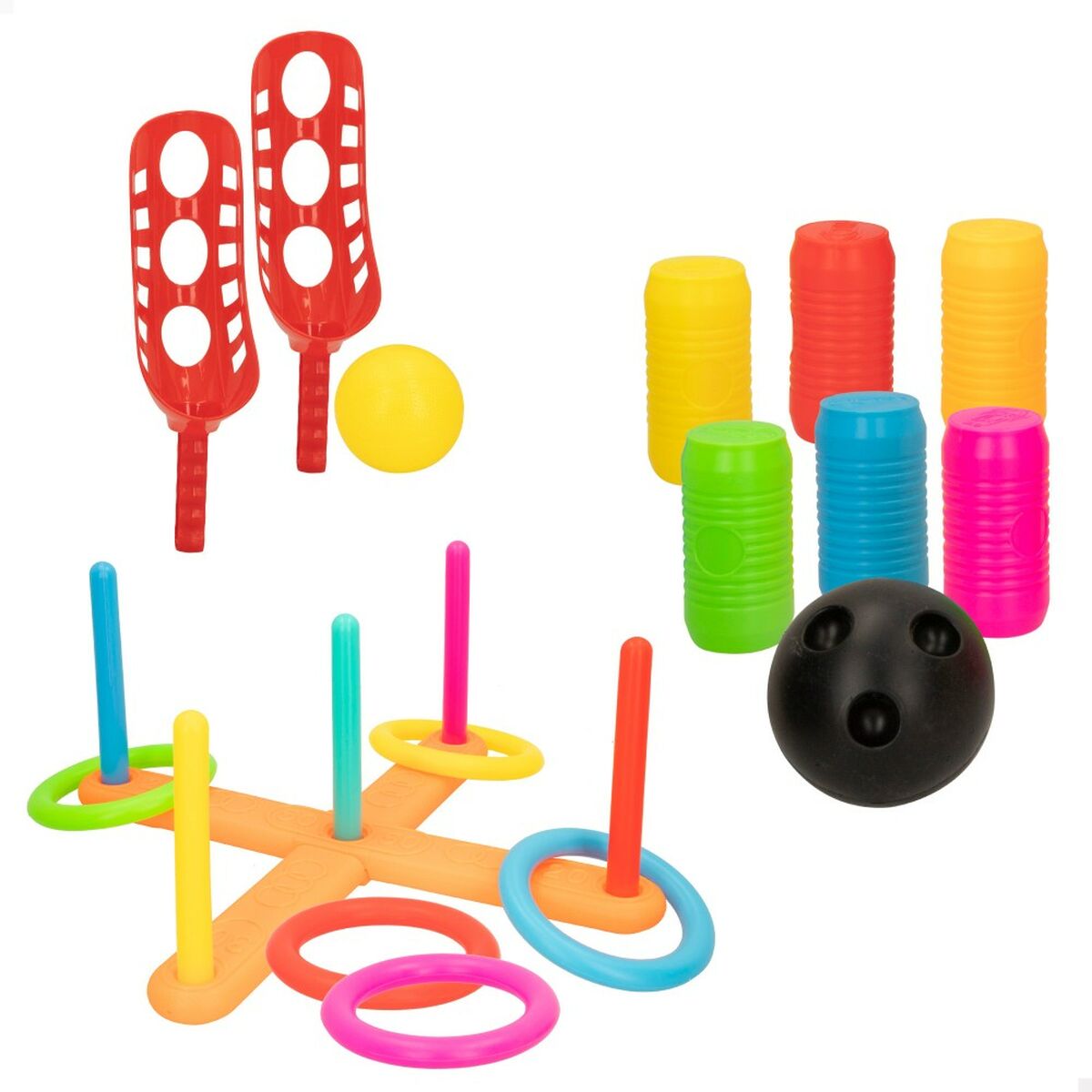 Strandleksaker set Colorbaby 40,5 x 7 x 40,5 cm (4 antal) - 8