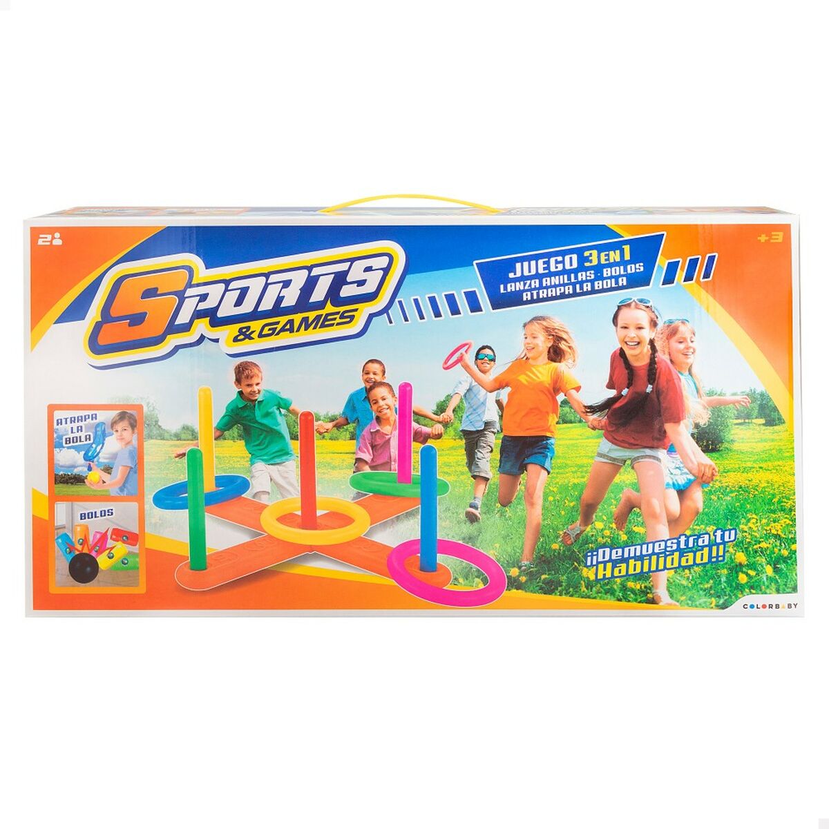 Strandleksaker set Colorbaby 40,5 x 7 x 40,5 cm (4 antal) - 12