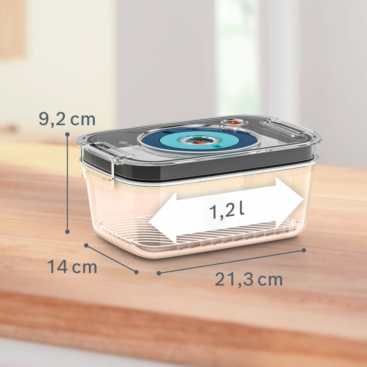 Förpackning BOSCH Transparent 1 L (2 Delar) - 3