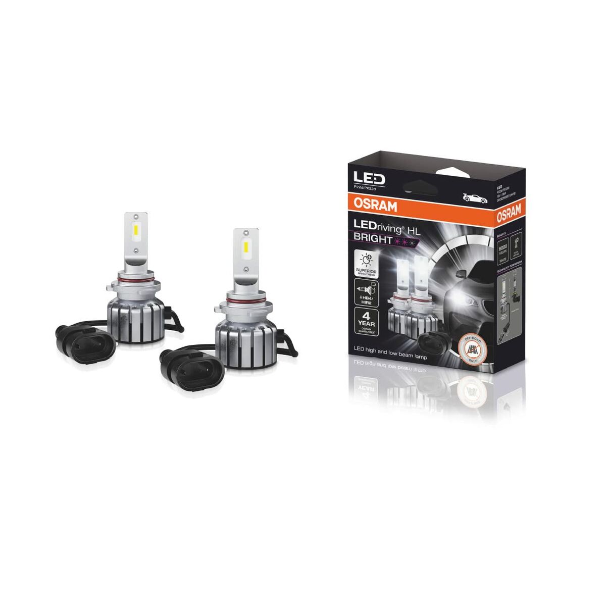Glödlampa för bil Osram LEDriving HL HB4 12 V - 5