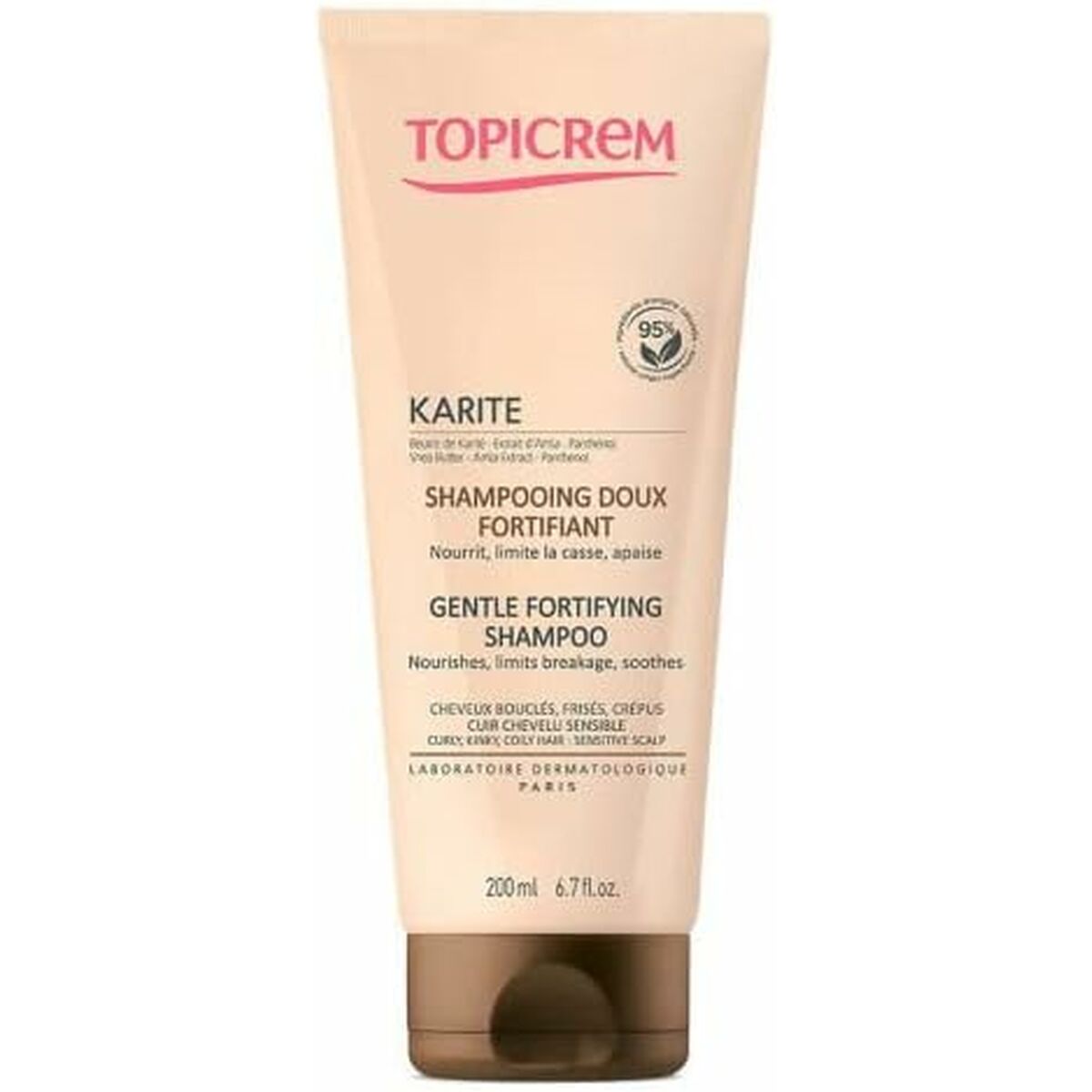 Stärka Shampoo Topicrem Karite 200 ml Shea