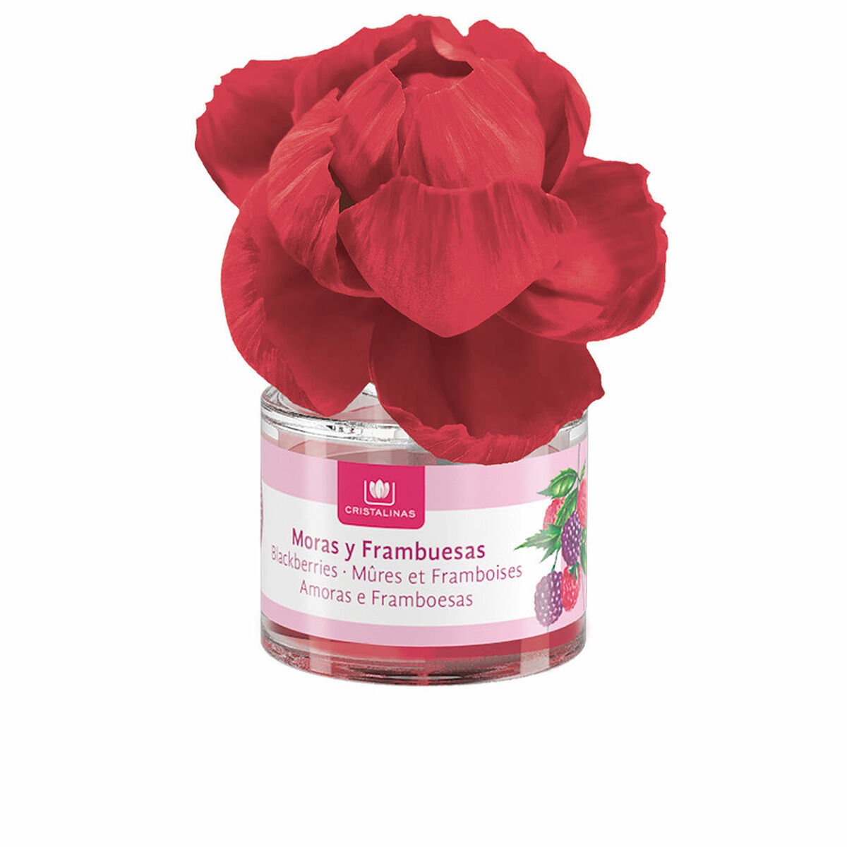 Luftrenare Cristalinas Flor Perfumada Hallon Björnbär Blomster 40 ml