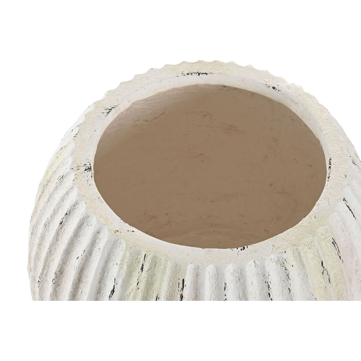 Vas Home ESPRIT Vit Magnesium 36 x 36 x 26 cm - 2