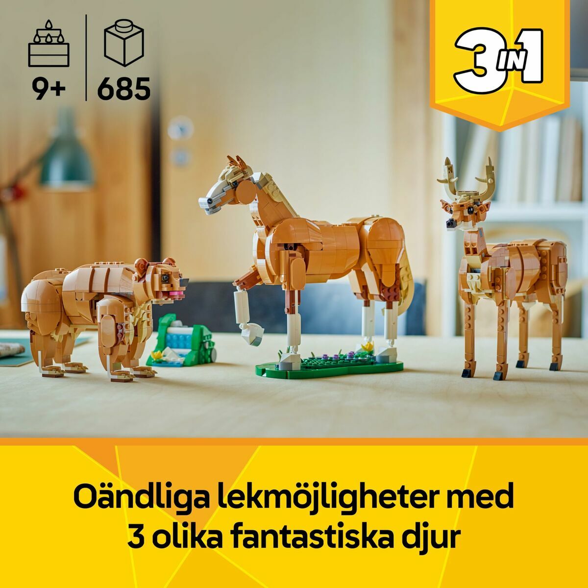 Byggsats Lego CREATOR 31166 Beautiful Horse - 3