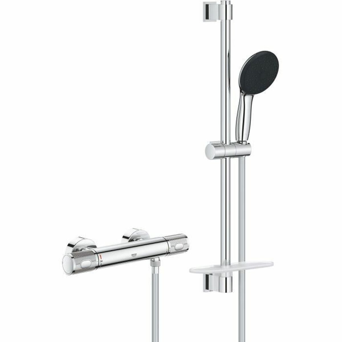 Duschpelare Grohe Precision Feel Chrome Metall