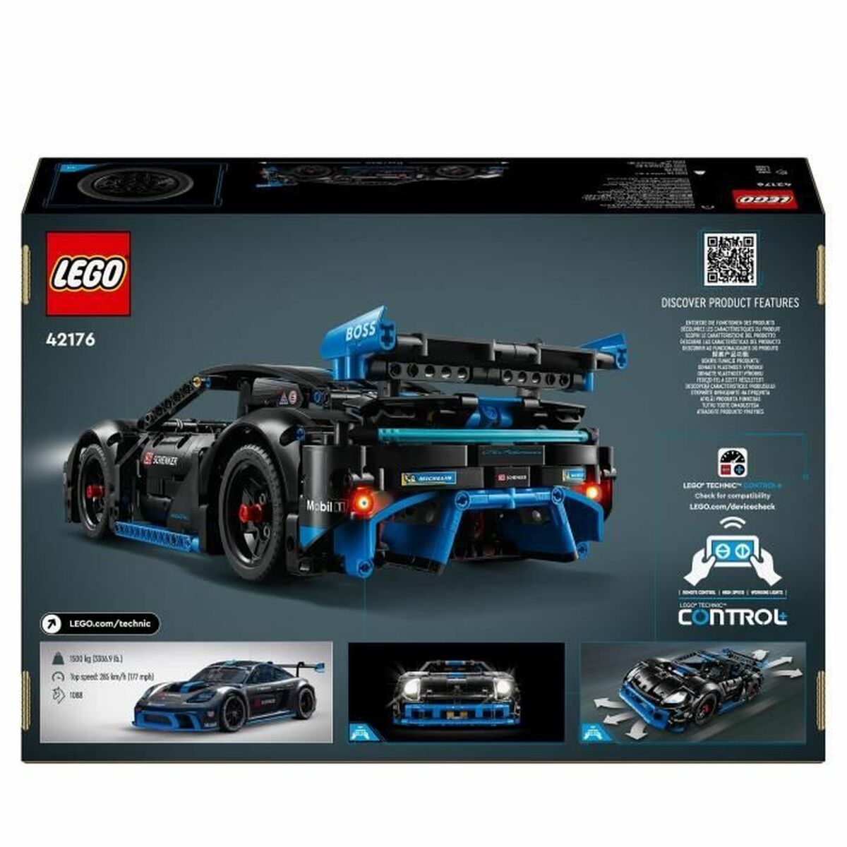 Byggsats Lego Porsche GT4 e-Performance Racing Car Multicolour - 6