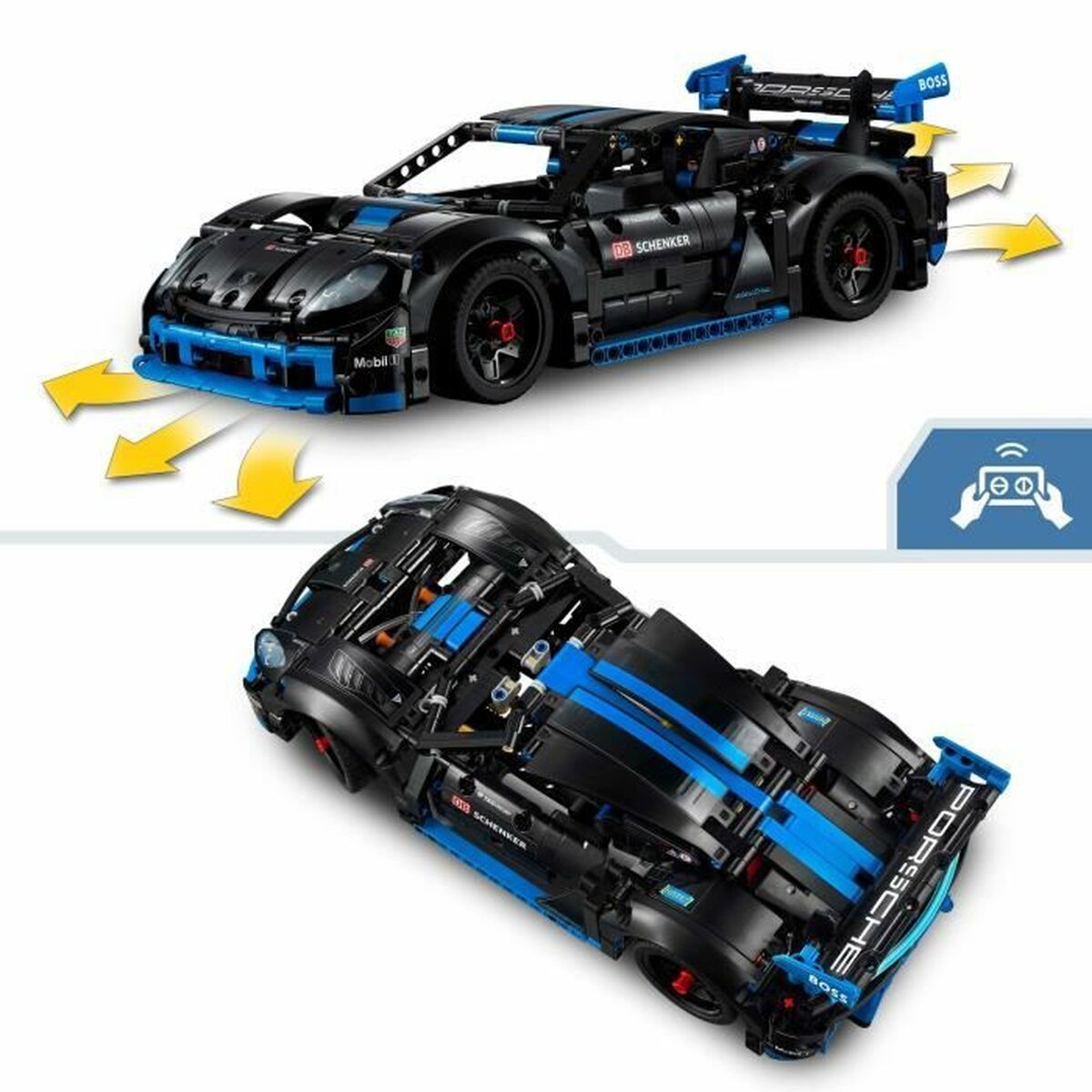 Byggsats Lego Porsche GT4 e-Performance Racing Car Multicolour - 4