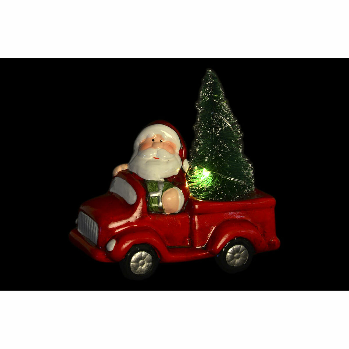 Prydnadsfigur DKD Home Decor Terrakota n Jul Tomte (11 x 7 x 11 cm) - 2