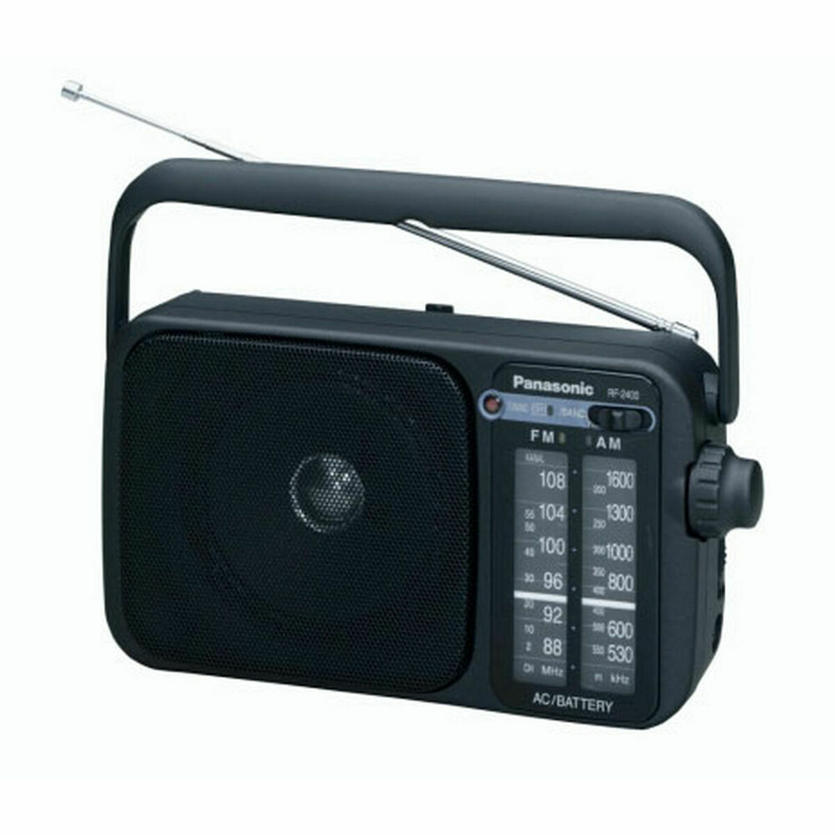Transistorradio Panasonic RF-2400D Svart
