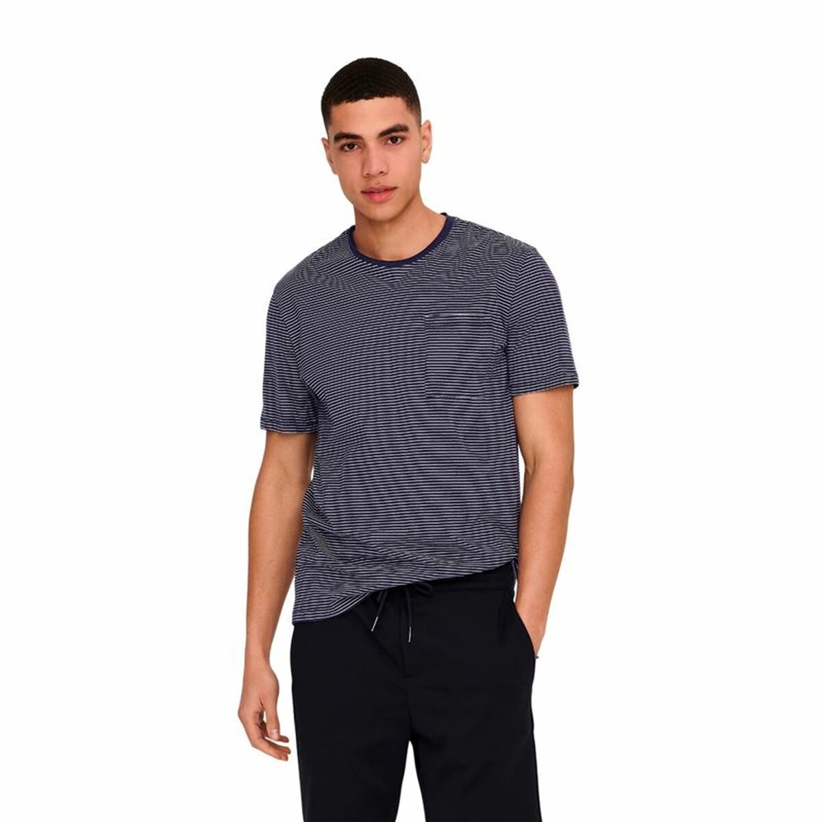 T-shirt med kortärm Herr Only & Sons Onsbale Reg Ss - 3
