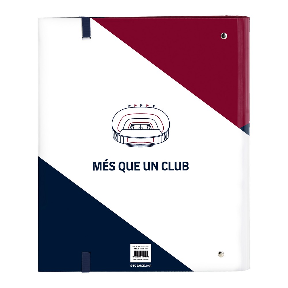 Ringpärm F.C. Barcelona Corporativa A4 Blå Rödbrun (27 x 32 x 3.5 cm) (35 mm) - 2