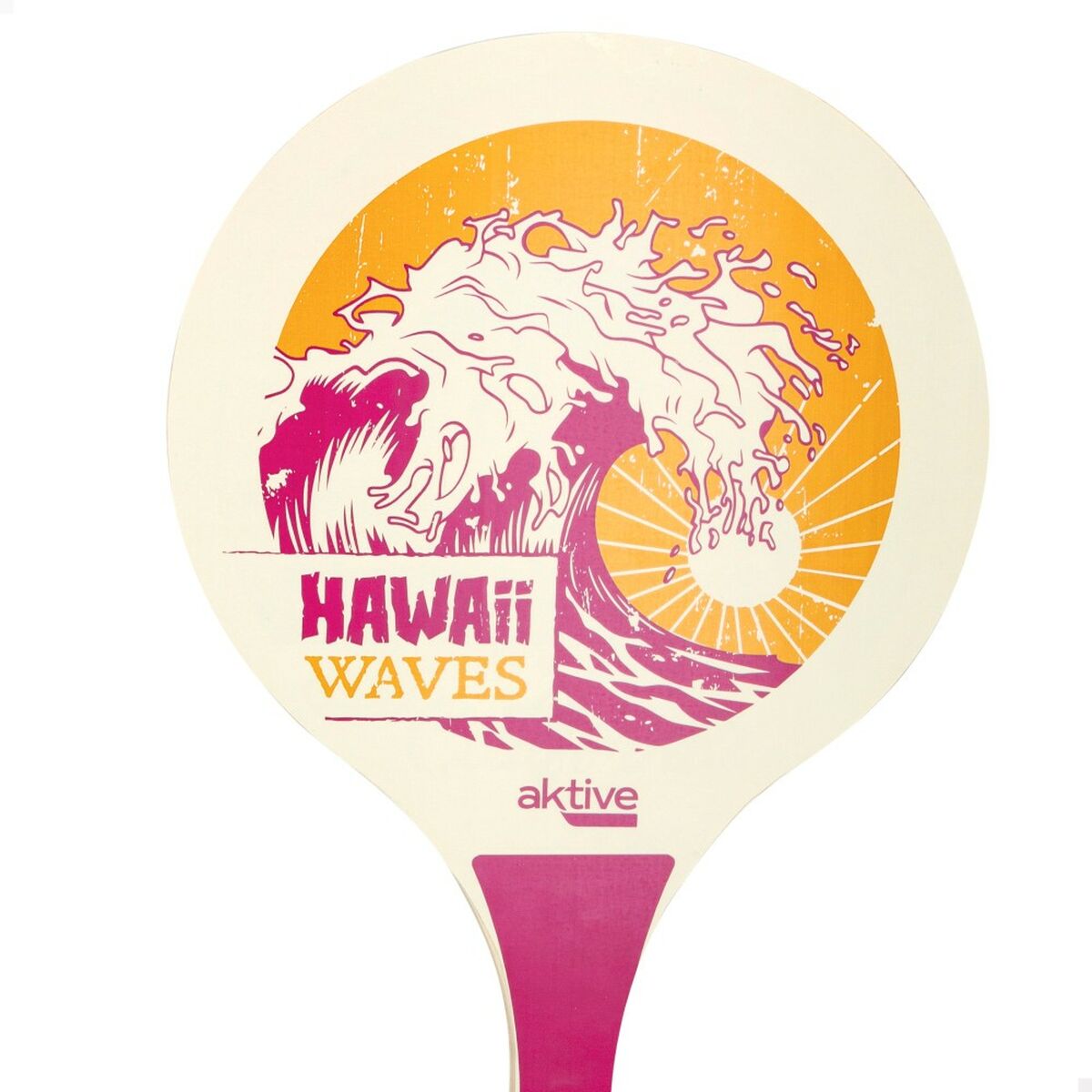 Strandspadar med boll Aktive Hawai Trä 23,5 x 38 x 0,8 cm (12 antal) - 4