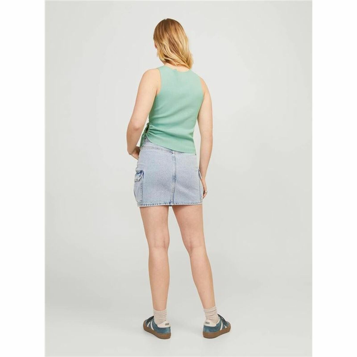 Tanktop, Dam Jack & Jones Jxdahlia Top Knit Grön - 4