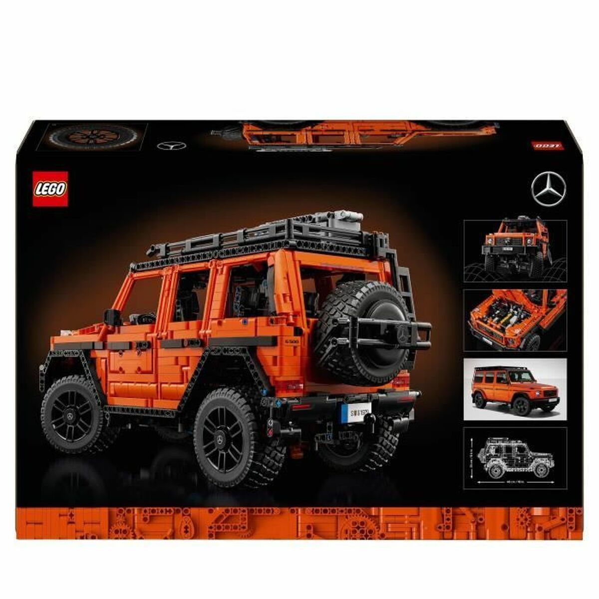 Byggsats Lego Techniq 42177 Mercedes-Benz G 500 PROFESSIONAL Line 2891 Delar - 6