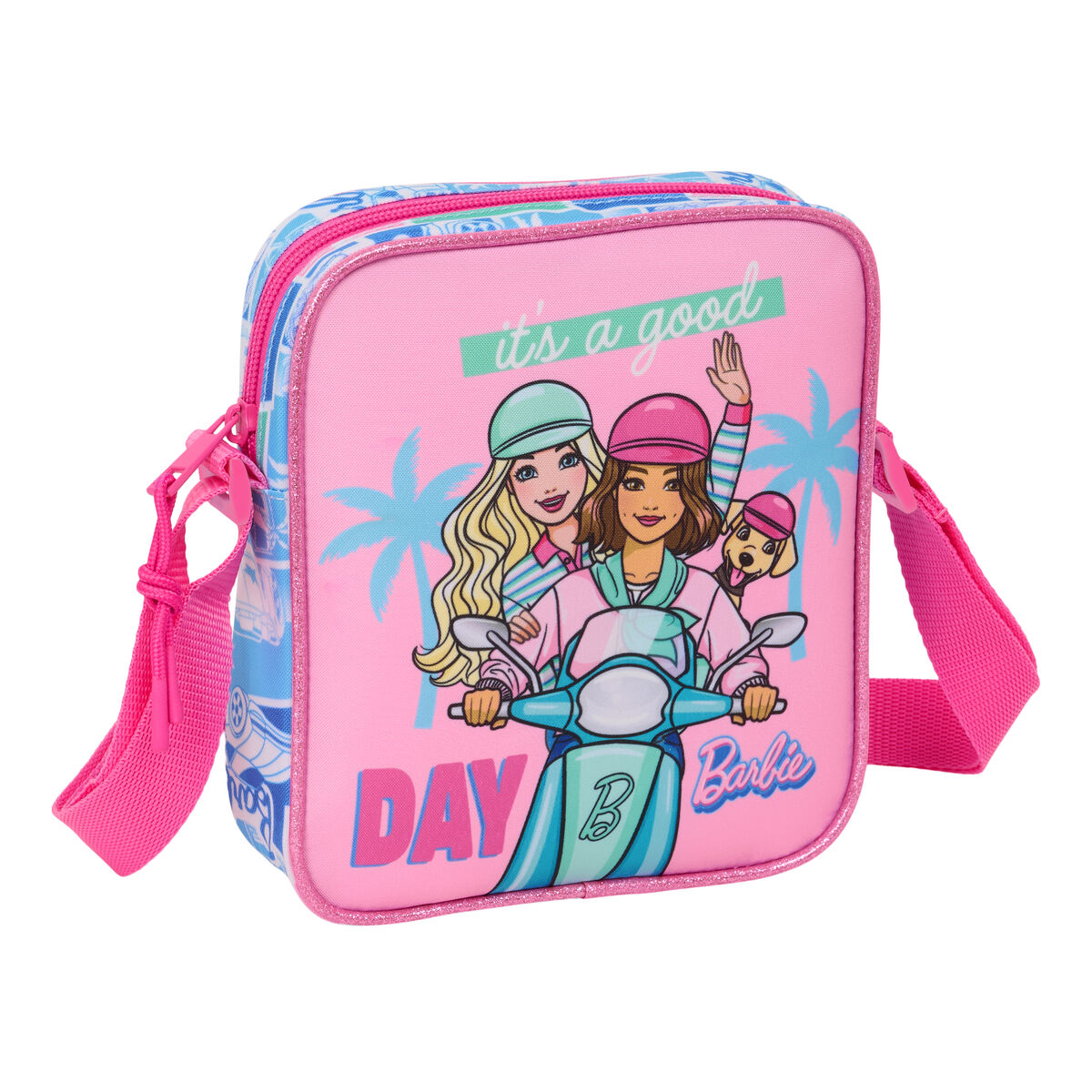 Axelväska Barbie Multicolour 16 x 18 x 4 cm