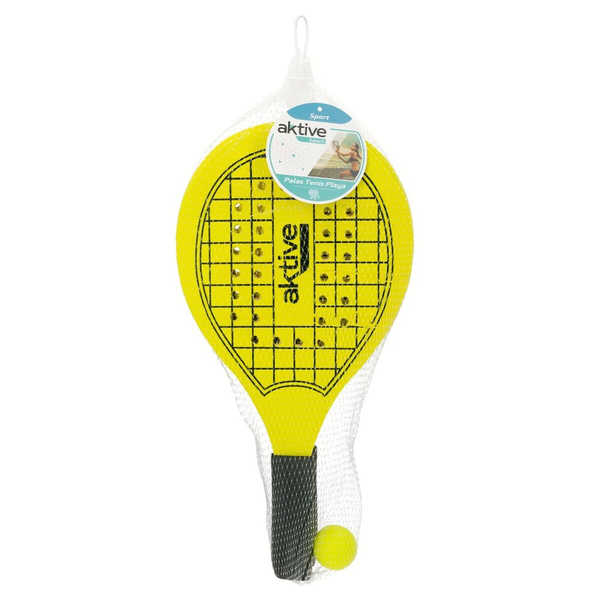 Strandspadar med boll Aktive Trä 20,5 x 39,5 cm (24 antal) - 13