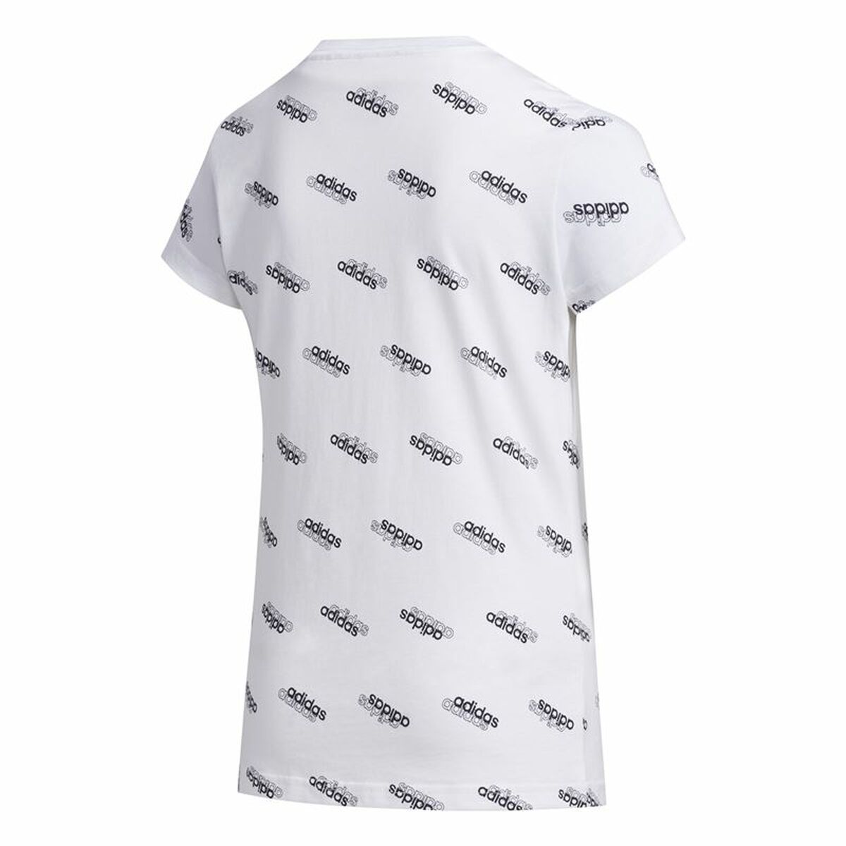 Barn T-shirt med kortärm Adidas Sportswear Vit - 5