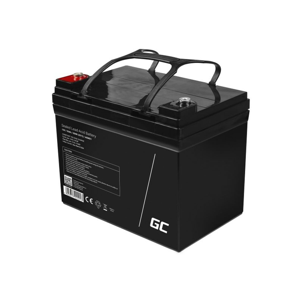 Batteri till System för Avbrottsfri Strömförsörjning UPS Green Cell AGM21 12 V (Renoverade C) - 2