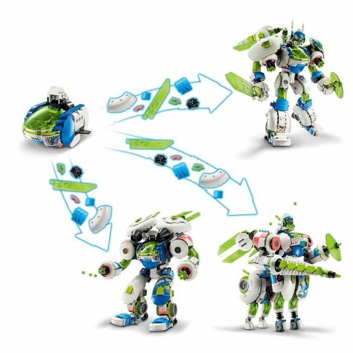 Byggsats Lego DREAMZzz 71485 Mateo and Z-Blob, the Robot Knight 1333 Delar - 3