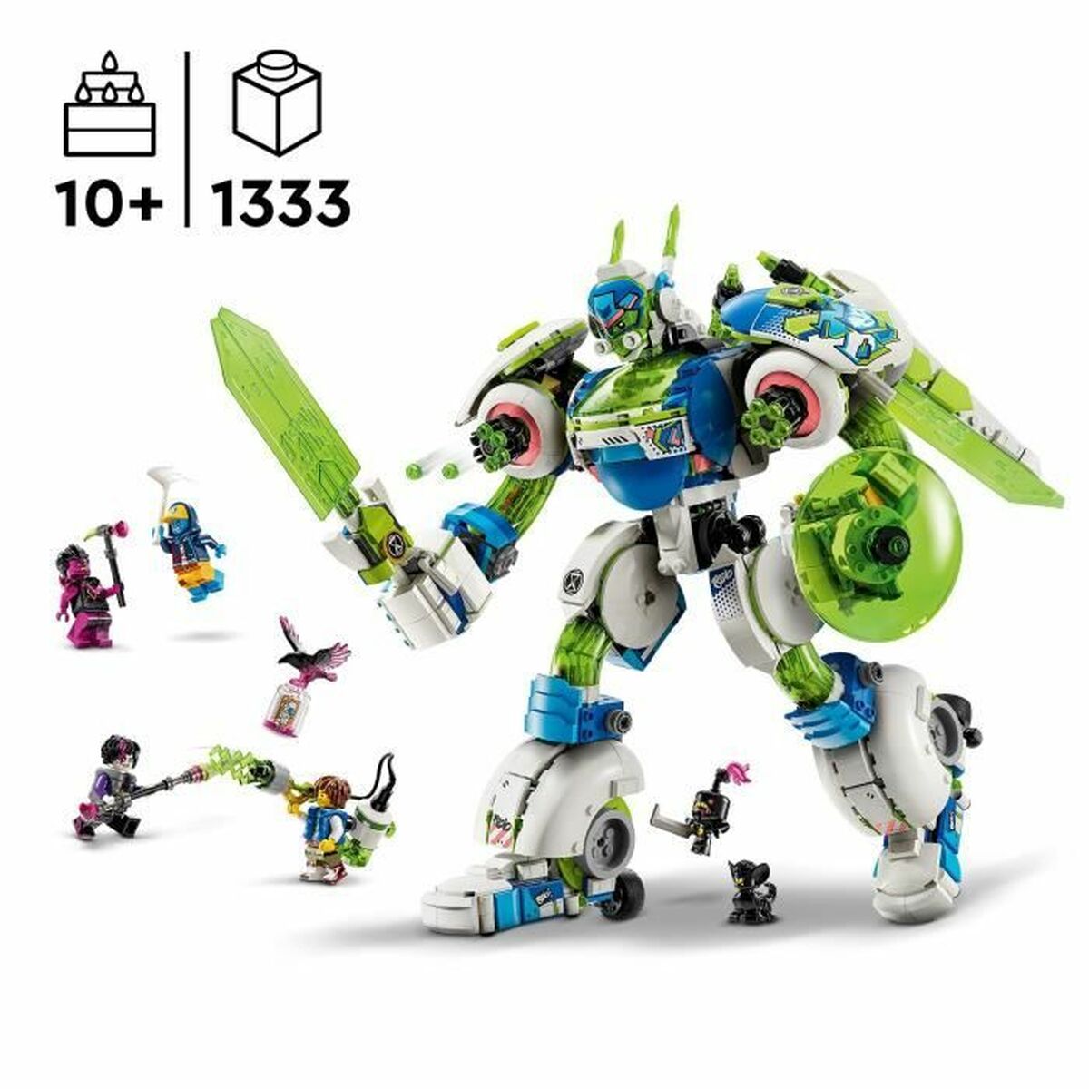 Byggsats Lego DREAMZzz 71485 Mateo and Z-Blob, the Robot Knight 1333 Delar - 2