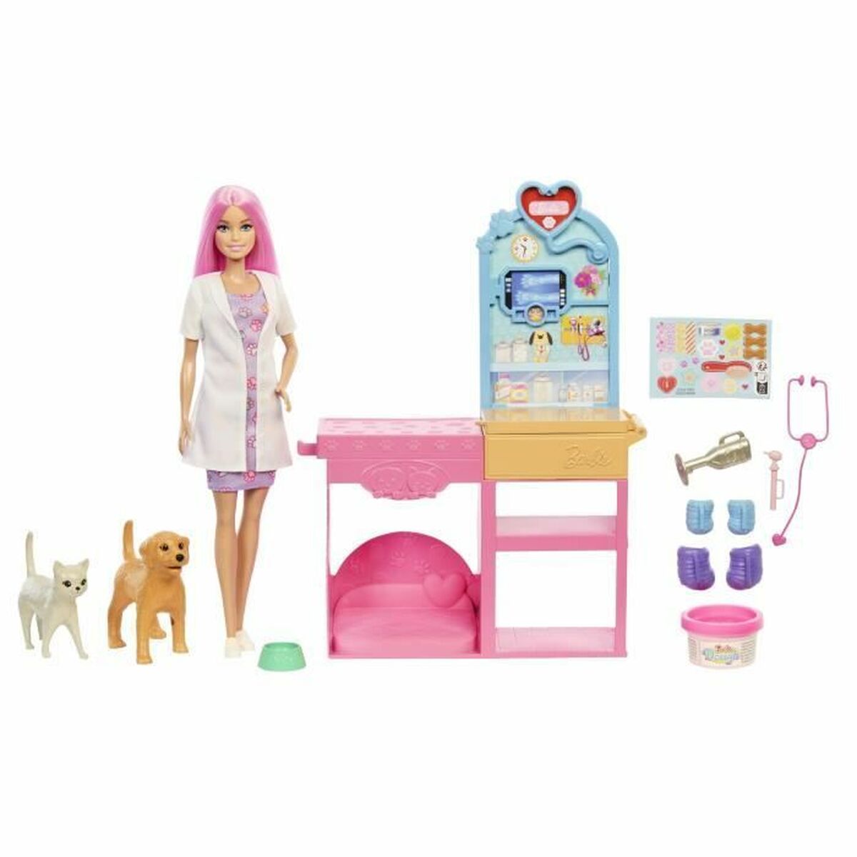Playset Barbie Veterinarian Clinic 15 Delar - 3