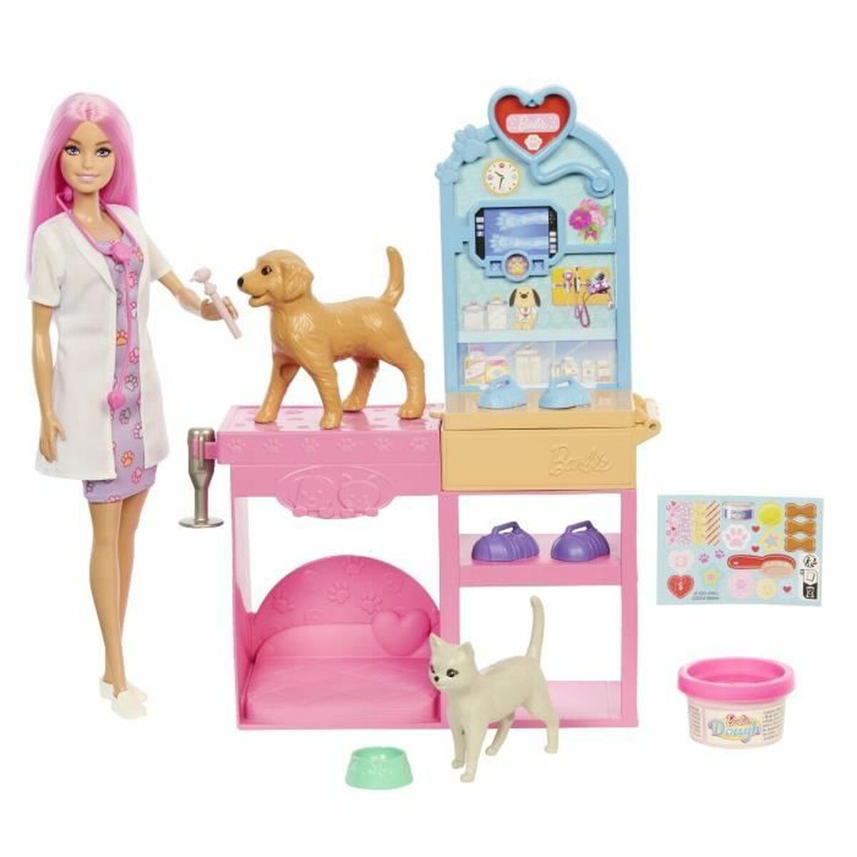 Playset Barbie Veterinarian Clinic 15 Delar - 2