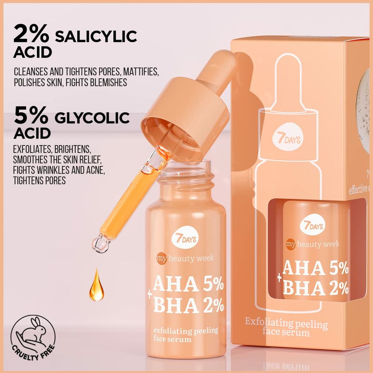 Exfolierande serum 7DAYS MY BEAUTY WEEK 20 ml - 2