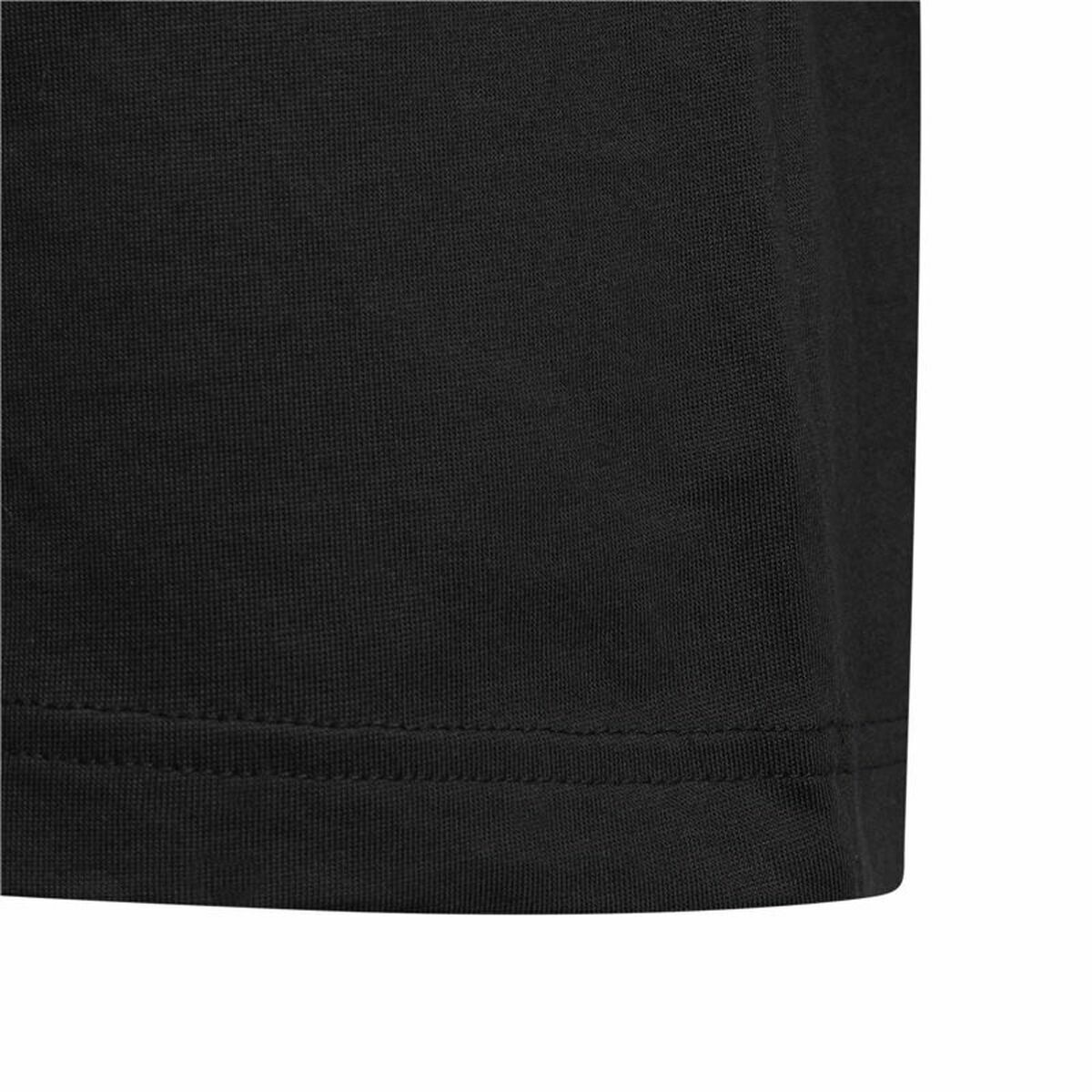 Barn T-shirt med kortärm Adidas Brilliant Basics Svart - 6