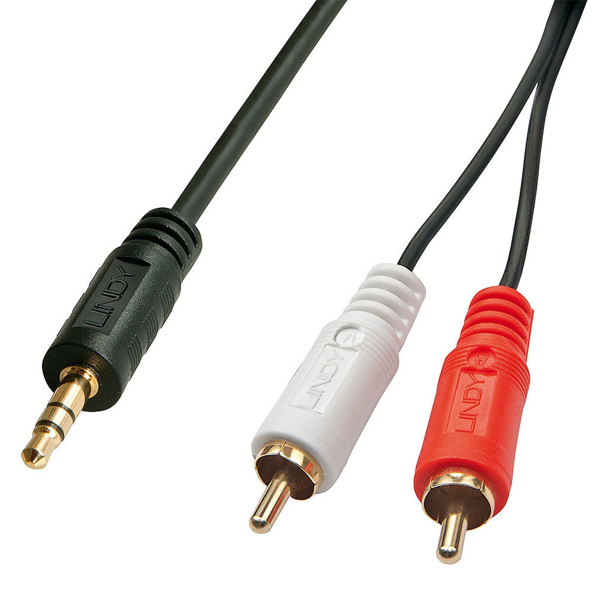 Ljudkabel LINDY 35687 Svart 20 m