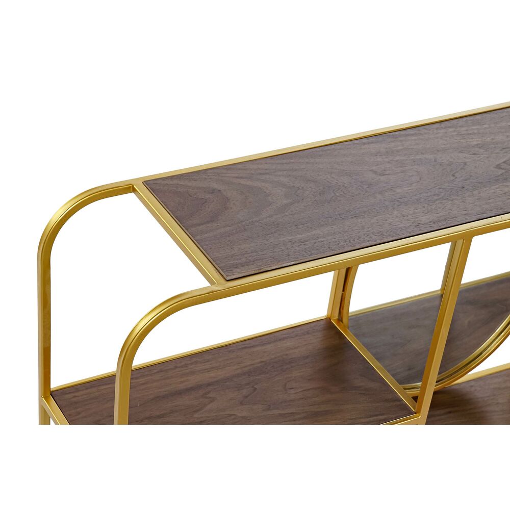 Väggspegel DKD Home Decor Brun Gyllene 100 x 18 x 40 cm - 4