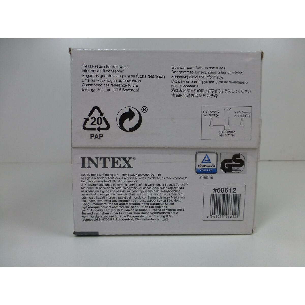 Luftpump Intex Double Quick I (12 antal) - 13
