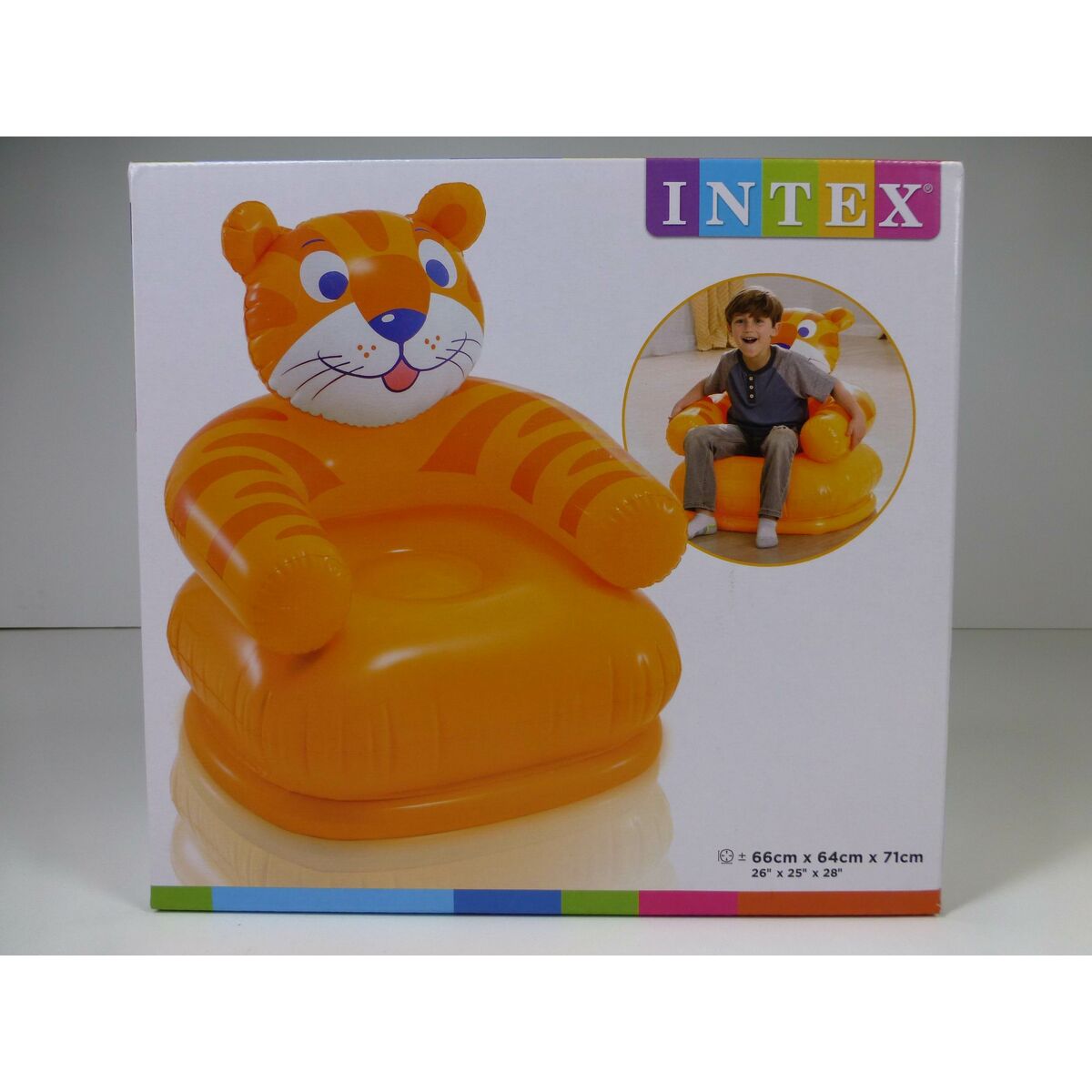 Uppblåsbar fåtölj Intex HAPPY ANIMAL 66 x 79 x 64 cm - 20