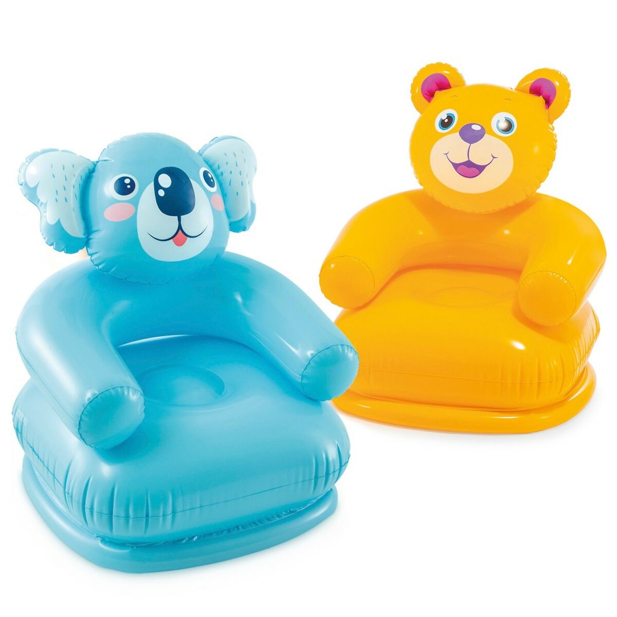 Uppblåsbar fåtölj Intex HAPPY ANIMAL 66 x 79 x 64 cm - 4