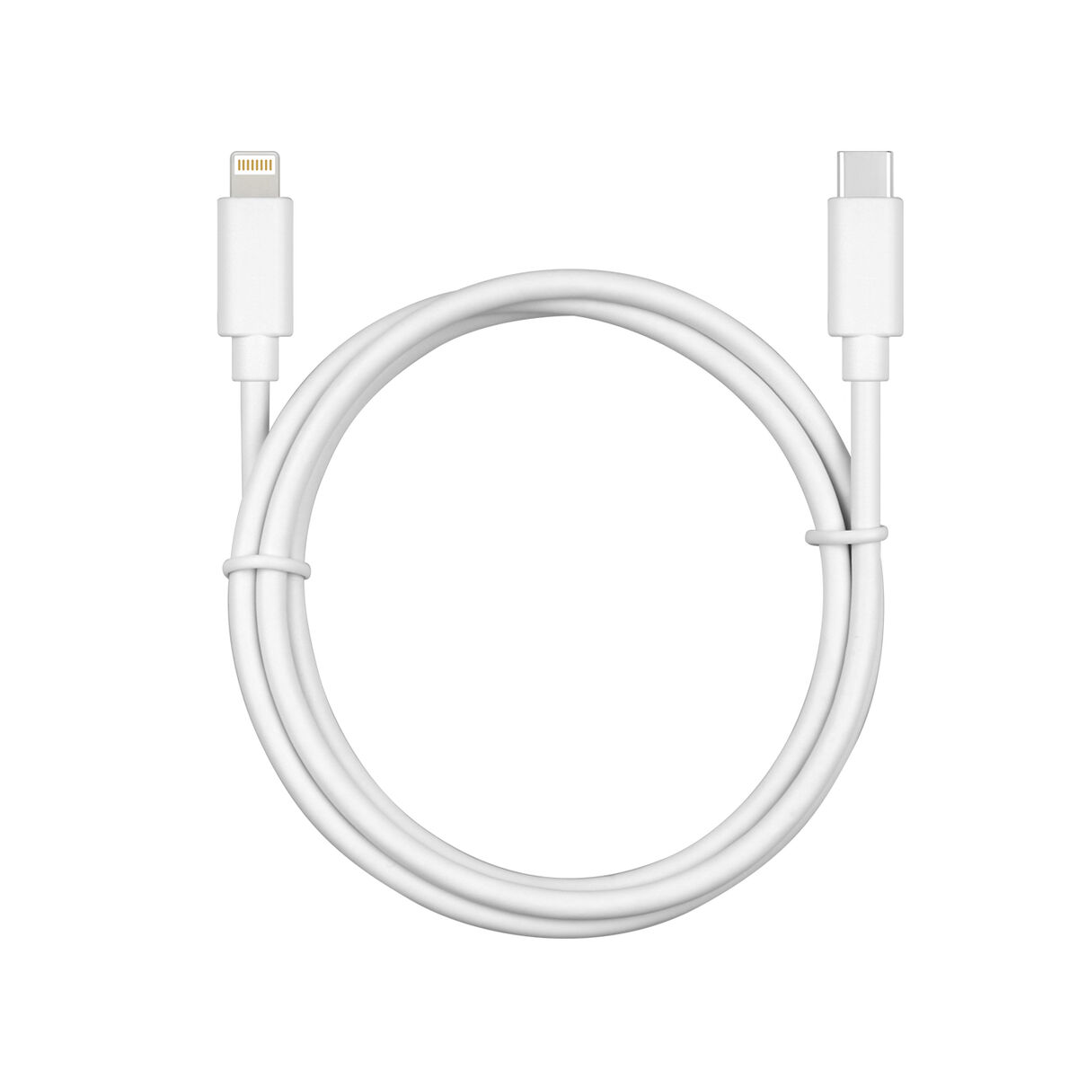 Kabel USB-C till Lightning CoolBox Vit 1 m