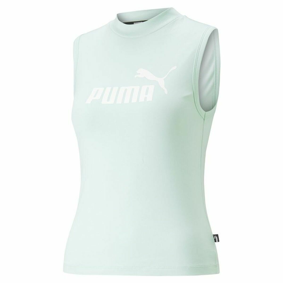 Ärmlös sporttröja Dam Puma Slim Logo Tank Aquamarine - 3