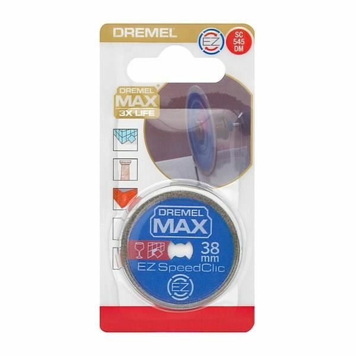 Diamantskiva Dremel SC545DM 10 X 2 X 5 CM Keramik - 2