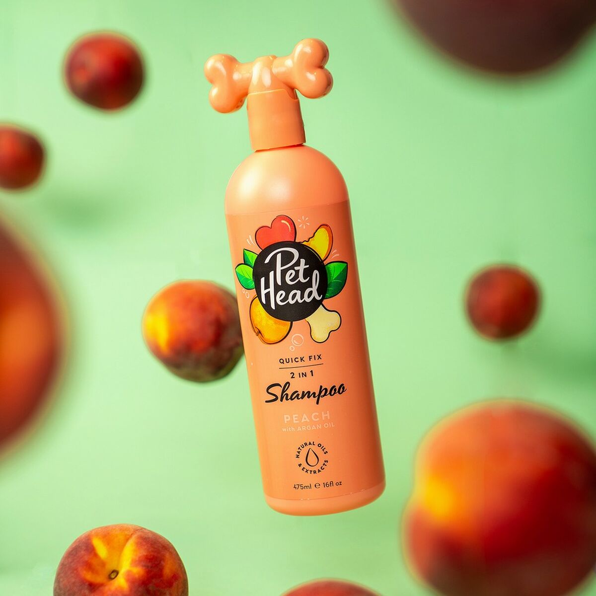 2-i-1 schampo och balsam Pet Head Quick Fix Persika - 8