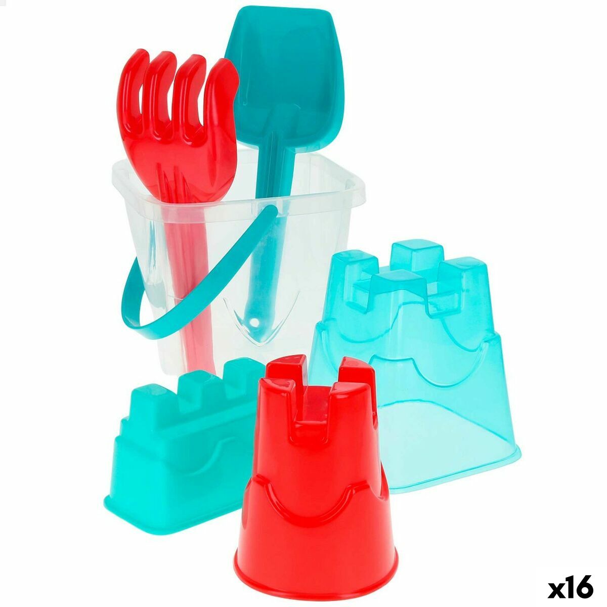 Strandleksaker set Colorbaby 6 Delar (16 antal) - 3
