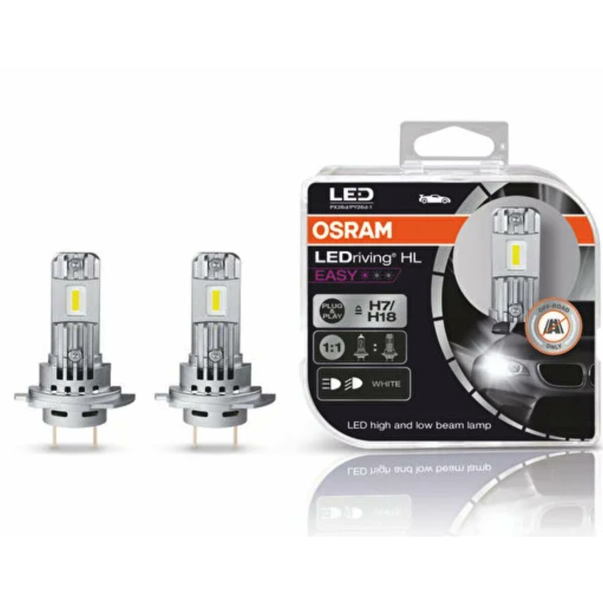 Glödlampa för bil Osram LEDriving HL Easy H7 H18 16 W 12 V - 4