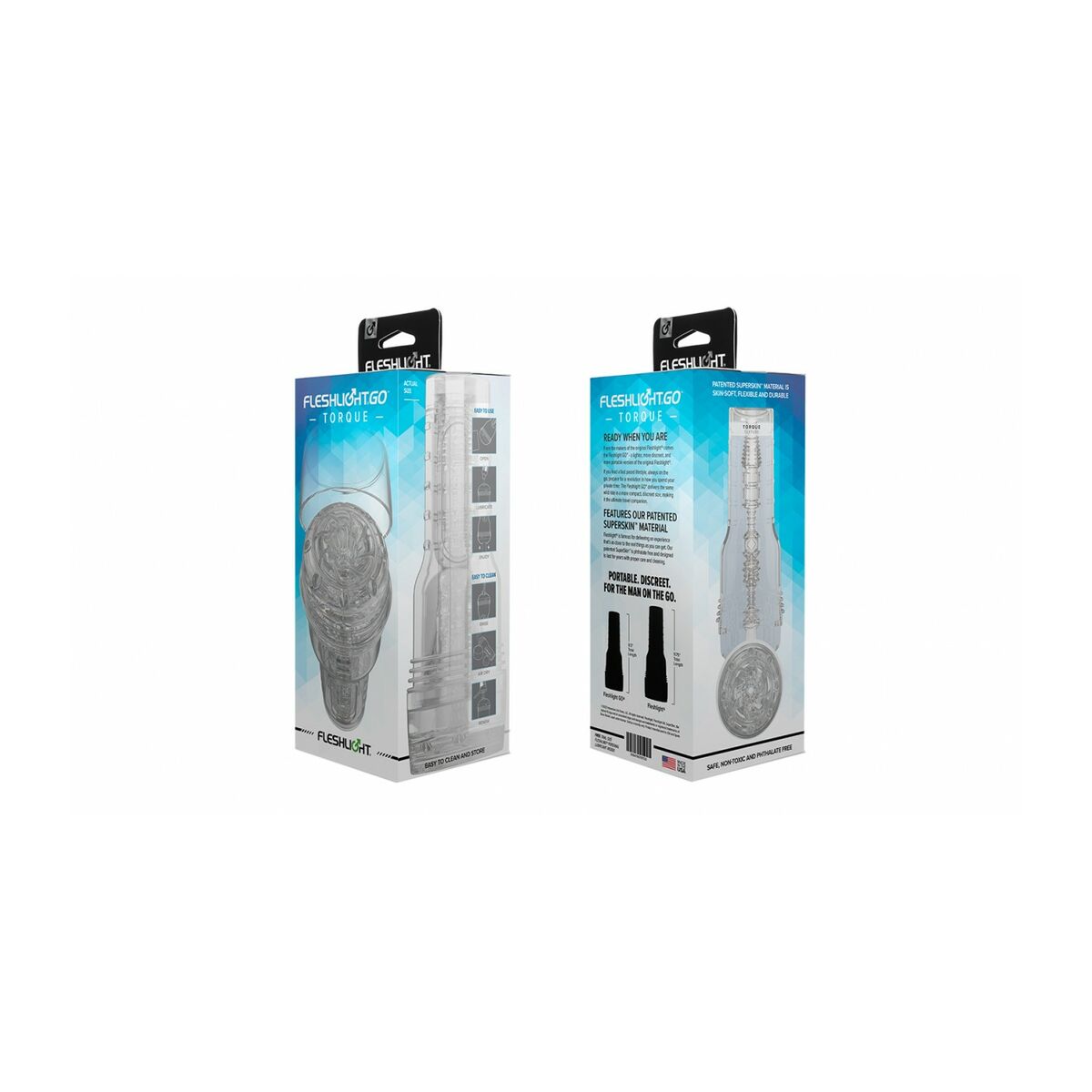 Masturberingsapparat Fleshlight GO Torque Ice - 7