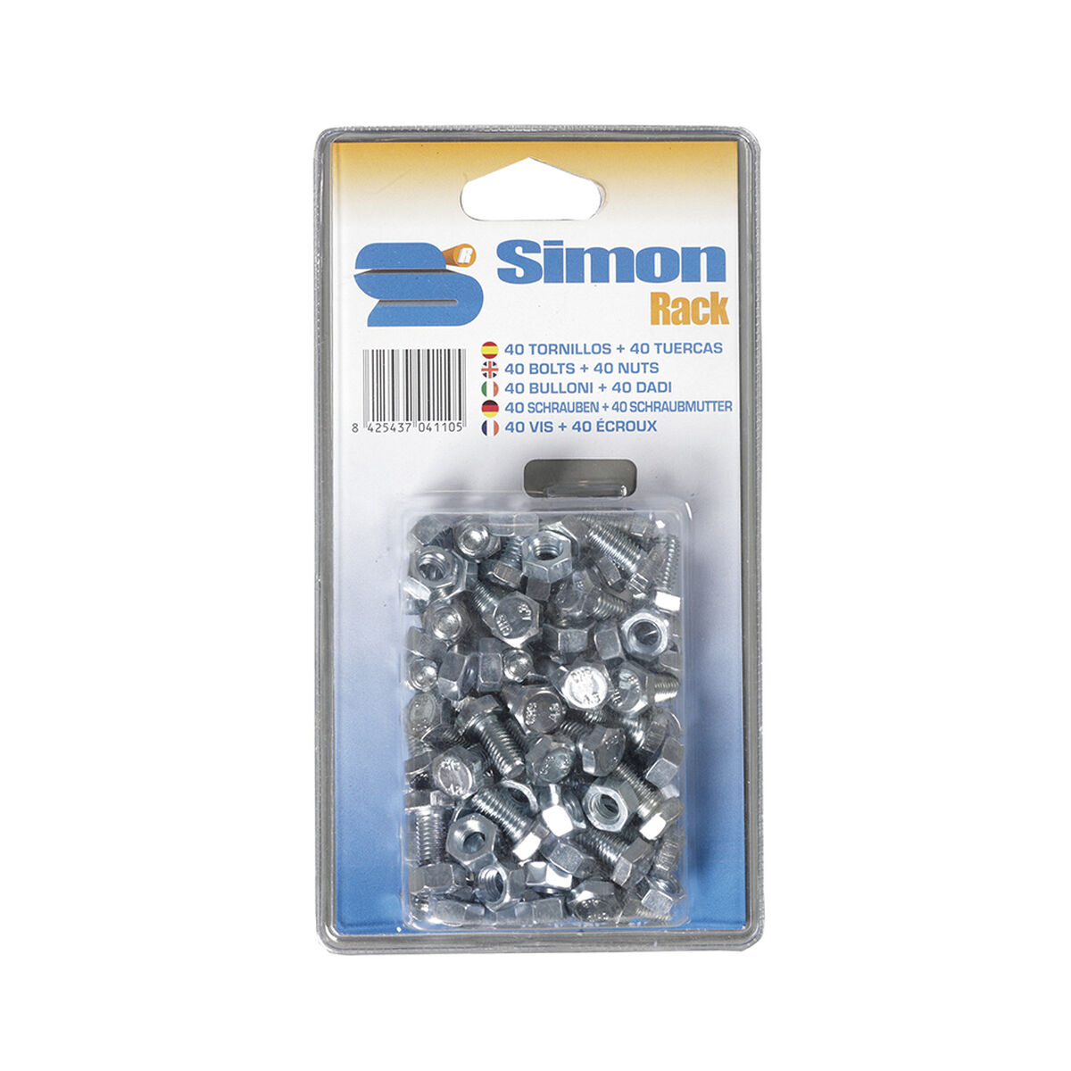 Skruvsats Simon Rack (40 antal) - 2